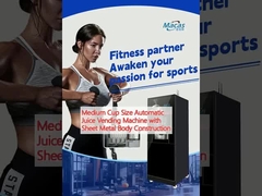 دستگاه فروش آبمیوه اتوماتیک با ساخت بدنه فلز ورق