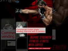 دستگاه فروش شاک پروتئین تجاری با 8 قوطی