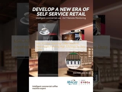 دستگاه قهوه ای ایستاده طبقه MACAS زیبایی دوستانه کارایی بالا برای کافه های شلوغ