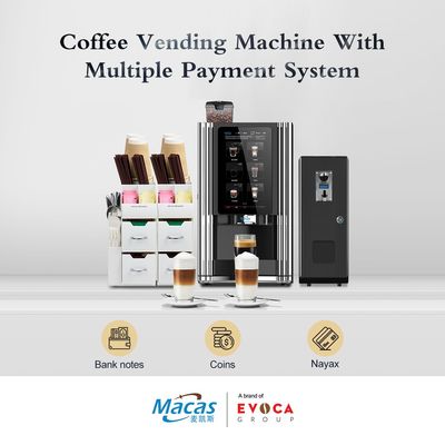 خرید EVOACAS فروش ماشین قهوه برای استفاده از کیوسک هتل ساخت آنلاین