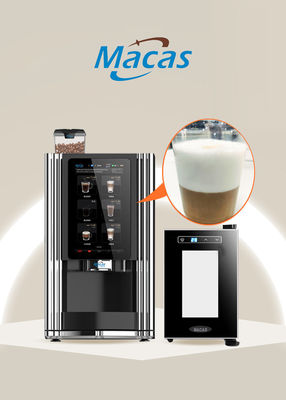 خرید Bean To Cup Coffee Vending Machine combining convenience and by producing fresh coffee drinks on demand for offices and public venues ساخت آنلاین