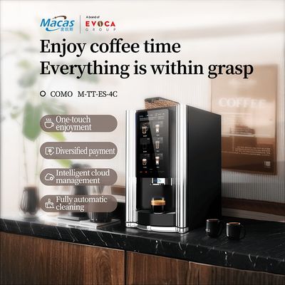 خرید Commercial Bean To Cup Coffee Vendo Machine with 15.6inch Touch Screen Hot drinks ساخت آنلاین
