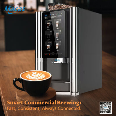 خرید Automatic Coffee Vending Machine with 15.6inch Touch Screen suit in HORECA ساخت آنلاین