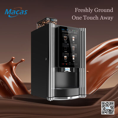 خرید Bean To Cup Coffee Vending Machine Featuring Robust Build and Advanced Coffee Extraction Technology for Consistent Taste ساخت آنلاین