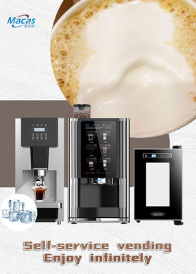 قیمت خوب تمیز کردن و نگهداری آسان ماشین فروش قهوه از دانه تا فنجان آنلاین