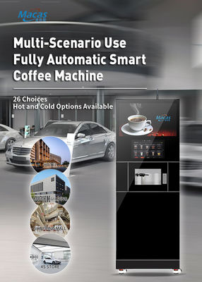 قیمت خوب پشتیبانی از دستگاه فروش قهوه با صفحه لمسی هوشمند مدرسه IOT آنلاین
